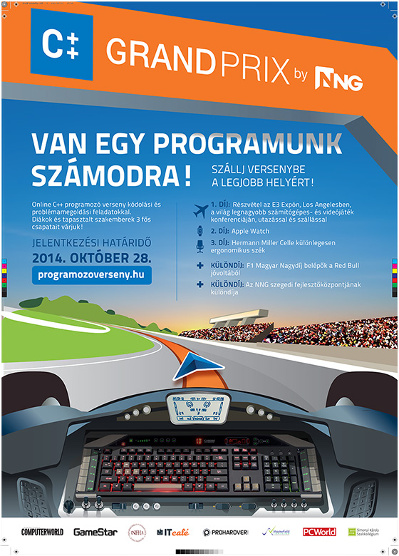 20141028 Cplusplus GrandPrix by NNG 2014 plakat