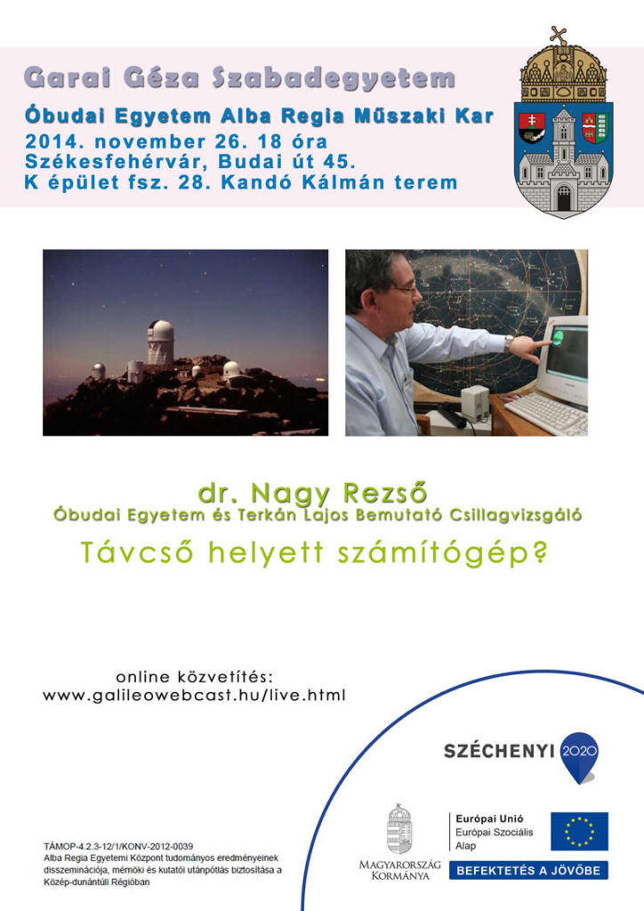 20141126 Garai Geza Szabadegyetem