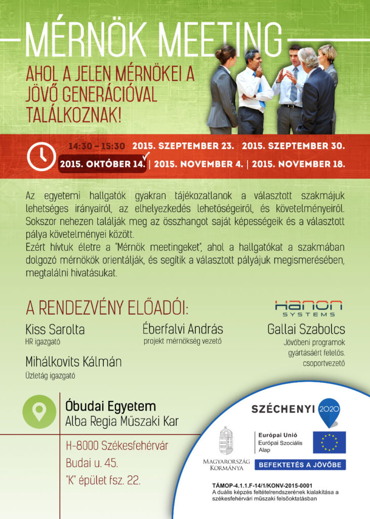 20151014 mernok meeting