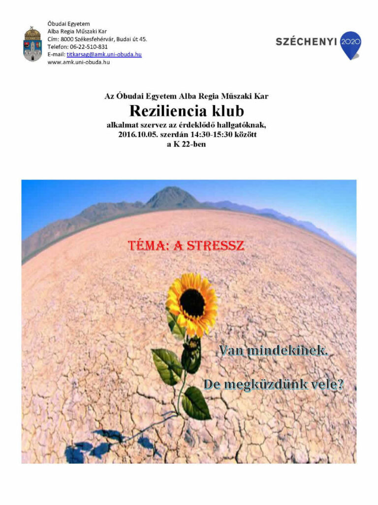 Stressz Reziliencia klub