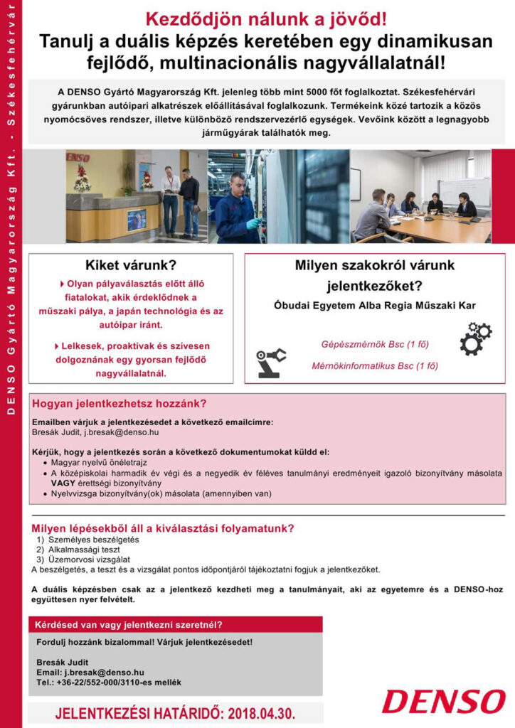 20171012 DENSO Gy&aacute;rt&oacute; Magyarorsz&aacute;g Kft