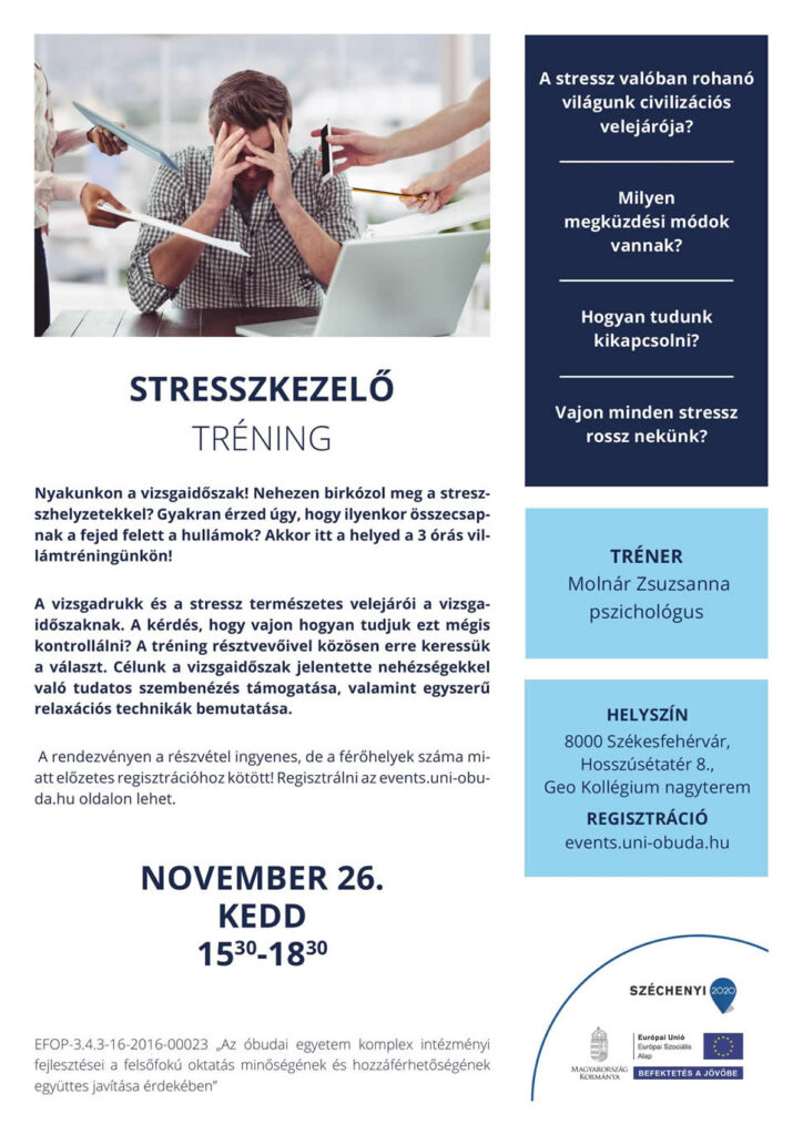 20191126 Stresszkezelo trening november Fehervar