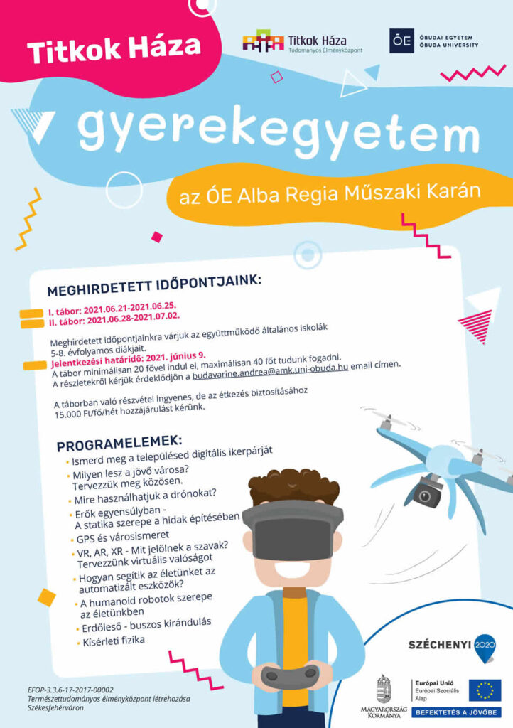 Titkok Háza ÓE AMK Gyerekegyetem