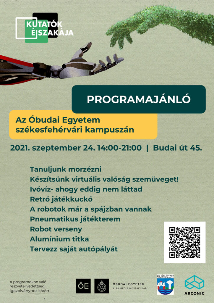 Kutatók éjszakája 2021 AMK