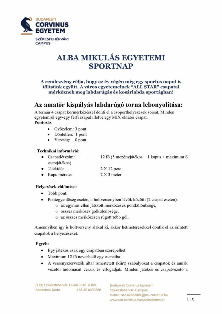 alba mikulás kiírás Oldal 1