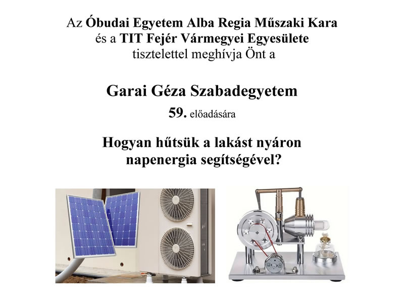 Garai Géza Szabadegyetem – 2024. április 9.