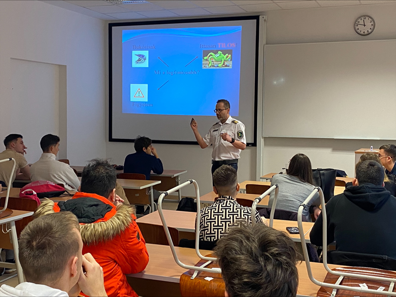 Baleset-megelőzési előadások