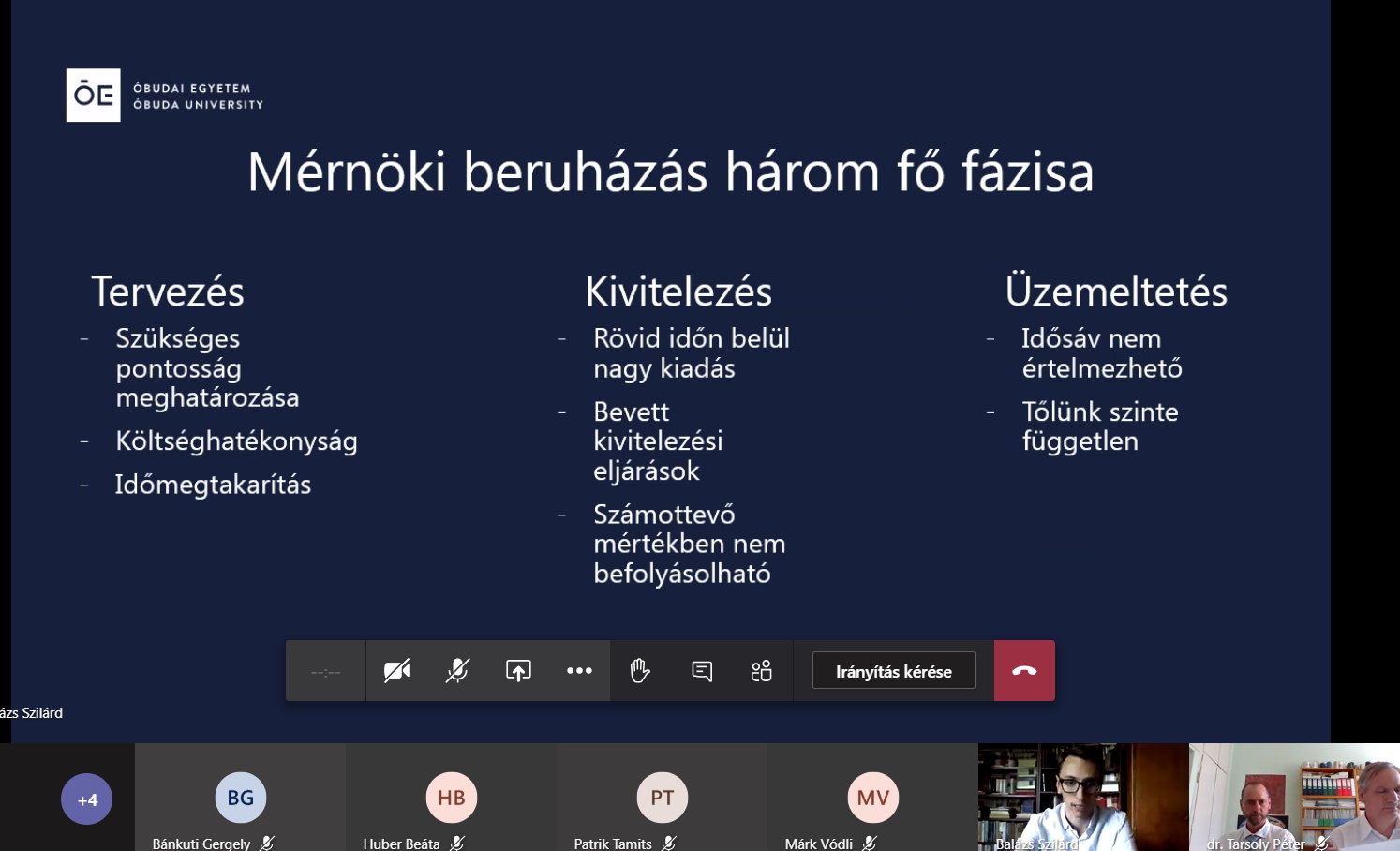 Záróvizsga a Geoinformatikai Intézetben