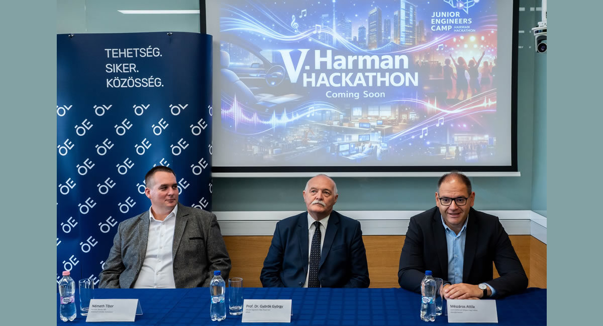 HARMAN Hackathon 5 sajtótájékoztató