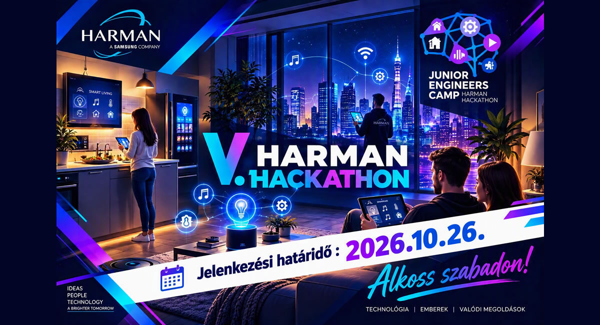 HARMAN Hackathon 5 sajtótájékoztató